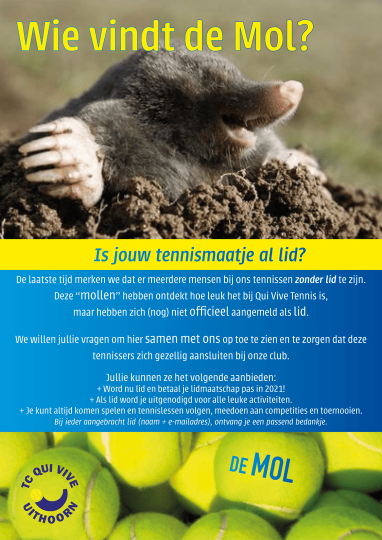 Wie is de Mol?